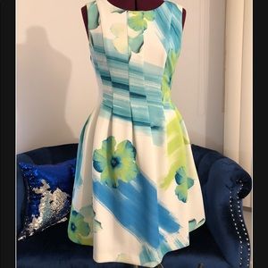 Stunning fit and flare midi dress